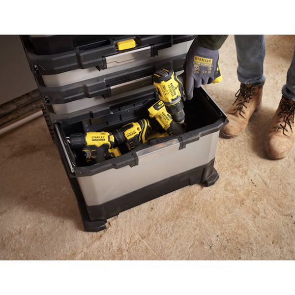 Carrello porta utensili in metallo e polipropilene GRIGIO (VUOTO) - STANLEY® FATMAX® - 1-95-622 Carrello porta utensili in metallo e polipropilene GRIGIO (VUOTO) - STANLEY® FATMAX® - 1-95-622
